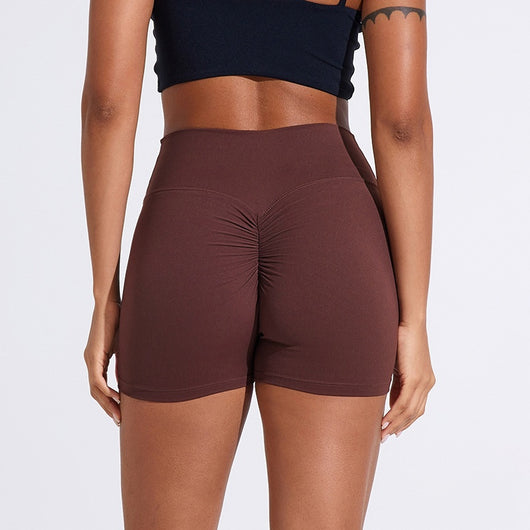 Pantalones Yoga Levantacaderas de Cintura Alta Plisados - Estilo Europeo - Image 6