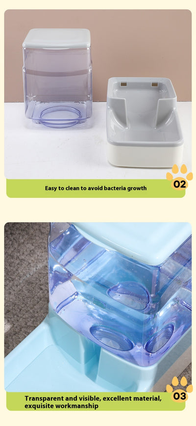 Dispensador Automático de Alimento y Agua para Mascotas - Image 11