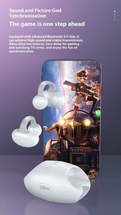 Auriculares Bluetooth Deportivos con Clip - Sonido Estéreo Inalámbrico Universal - Image 15