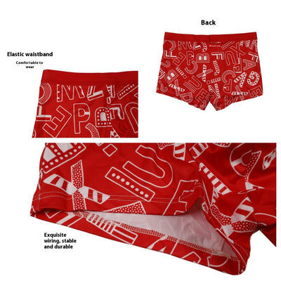 Bóxers Hombre Ice Silk Estampados Cintura Media Verano Transpirables - Image 11