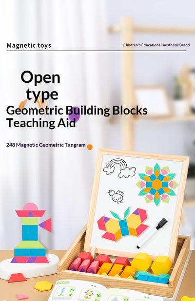 Puzzle Tangram Educativo para Niños - Bloques de Construcción Lógica - Image 14