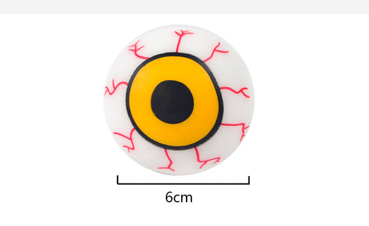 Pelota Antiestrés con Ojos de Horror - Juguete Sensorial Exprimible - Image 2