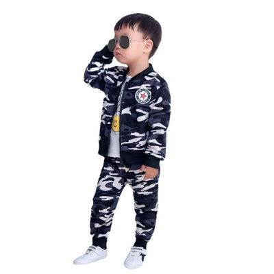 Conjunto Deportivo Infantil de Terciopelo para Primavera y Otoño - Image 10