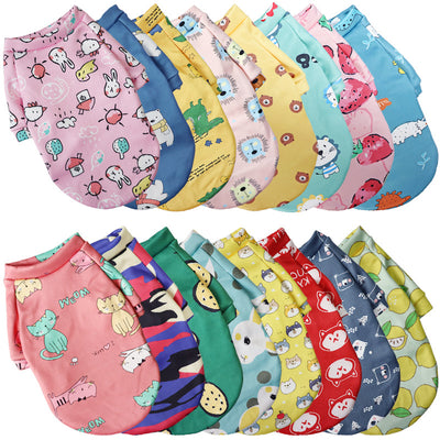 Suéter Floral de Felpa Delgada para Perros - Moda Canina Elegante - Image 28