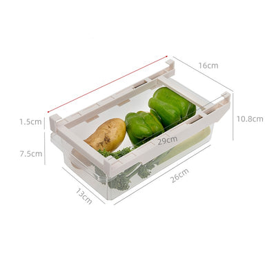 Organizador de Refrigerador Ajustable con Cajón Extraíble - Image 17