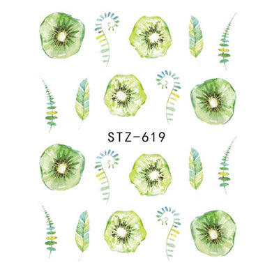 Calcomanías de Uñas Mariposas y Flores - Transfers de Agua para Decoración de Manicura - Image 15