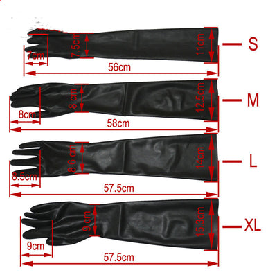 Guantes de Látex Negros Moldeables Efecto Sexy - Image 6