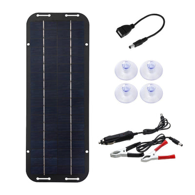 Panel Solar Portátil 6W - Cargador Rápido para Móvil y Dispositivos - Image 6