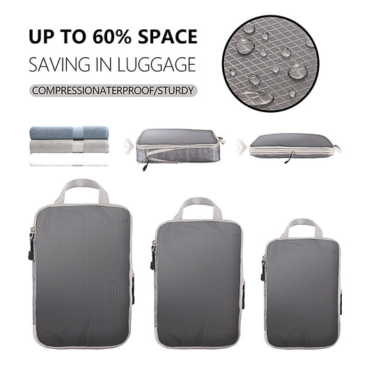 Bolsa de Almacenamiento Comprimible Impermeable con Asa - Plegable - Image 17