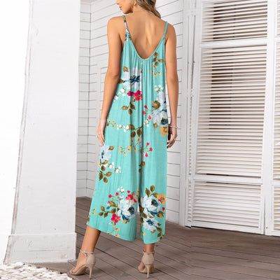 Jumpsuit Elegante sin Mangas con Pantalón Ancho - Image 8