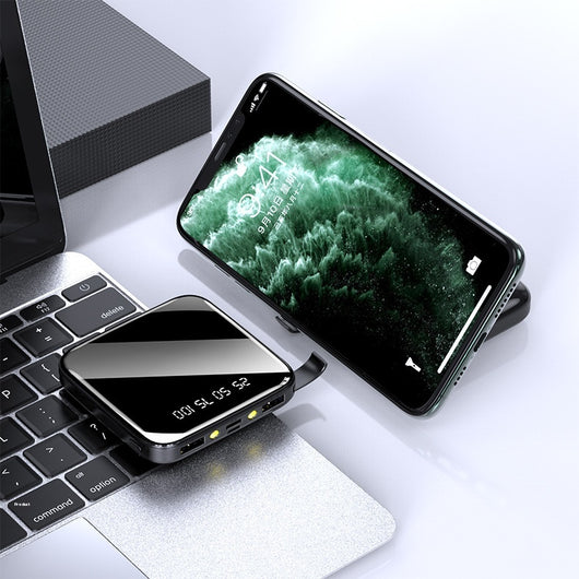 Batería Portátil Mini Espejo 20000 mAh - Carga Rápida y Diseño Compacto - Image 22