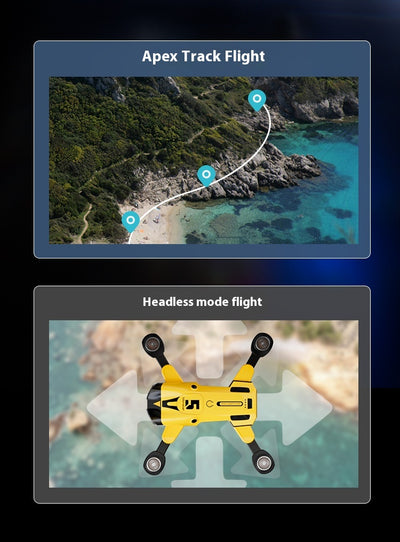 Dron con Triple Cámara HD para Fotografía Aérea con Control Remoto - Image 12