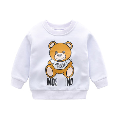 Abrigos y Suéteres Sueltos para Niños y Preadolescentes - Camiseta Base Versátil - Image 5