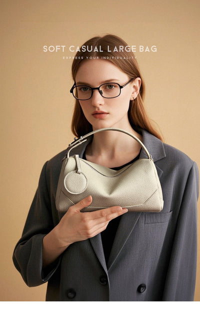 Bolso Crossbody de Cuero Genuino para Mujer - Portátil y Elegante - Image 11