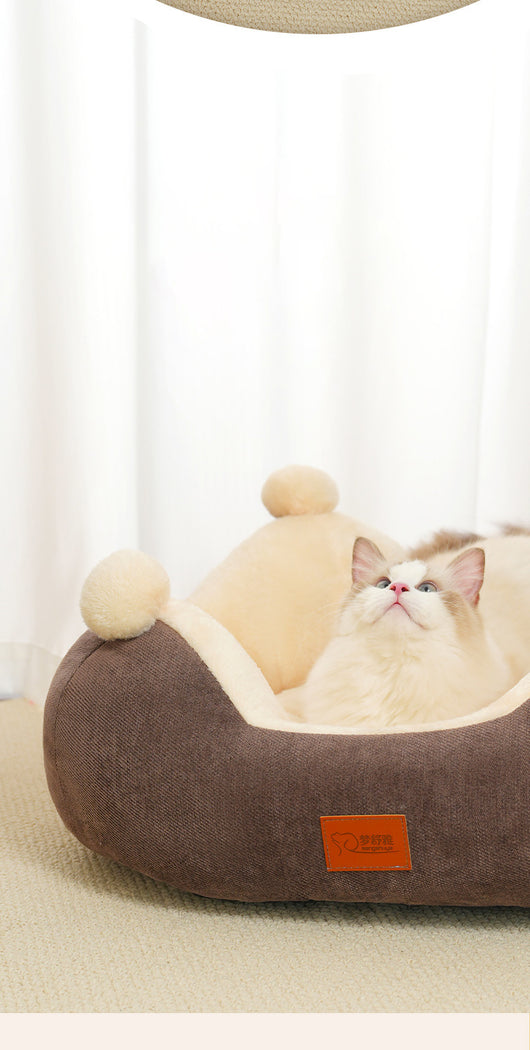 Nido Térmico para Mascotas - Cama Cuadrada Acogedora Universal para Todas las Estaciones - Image 12