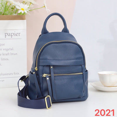 Mochila de Cuero Viajero de Gran Capacidad - Versátil y Elegante - Image 8