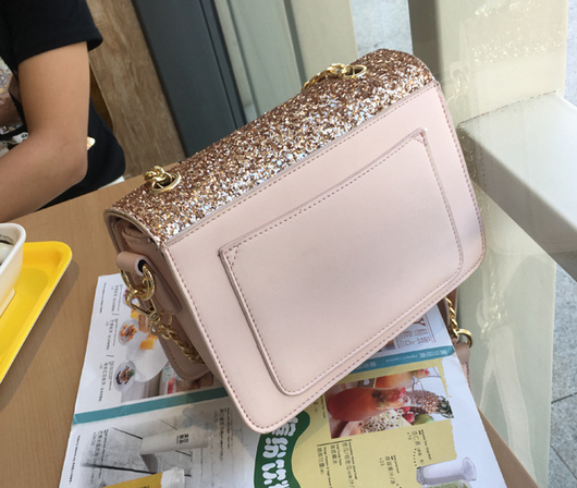 Bolso Tote para Dama con Lentejuelas y Acabado en Piel Sintética - Image 6