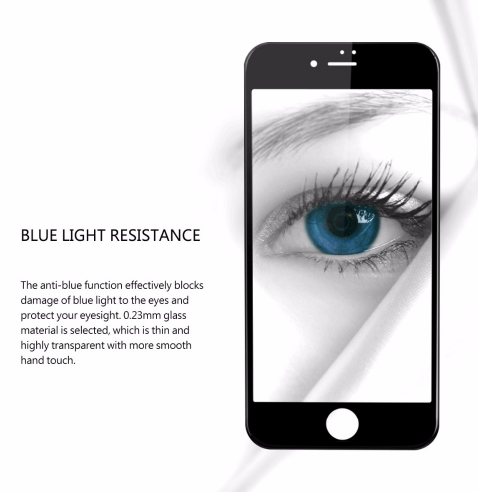 Protector de Pantalla Cristal Templado 3D Curvo para iPhone 7, 6, 6s Plus - Cobertura Completa - Image 2