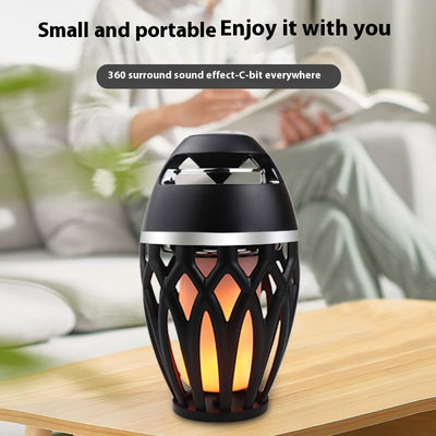 Parlante Bluetooth con Luz LED Tipo Antorcha para Fiestas - Image 3