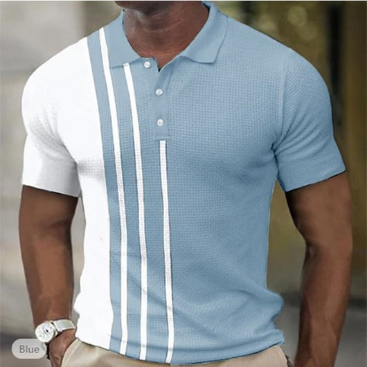 Polo de Golf Estilo Europeo Americano para Hombre - Verano - Image 9