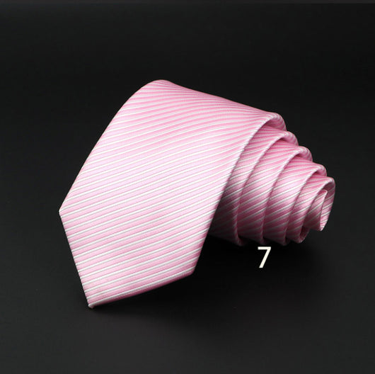 Corbata de Rayas Clásica Británica para Hombre - Image 8