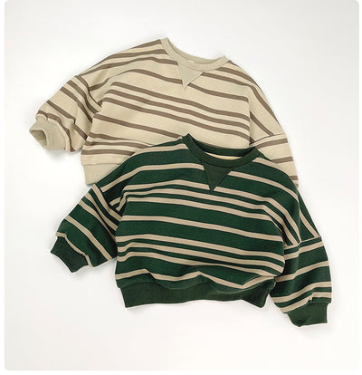 Playera Casual Oversize para Niños y Niñas con Hombros Caídos - Image 11