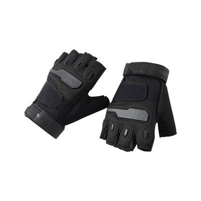 Guantes Tácticos Mitones Ajustables con Muñequera Antideslizante Transpirable - Image 9
