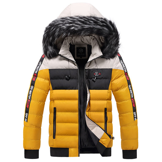 Chaqueta Impermeable para Hombre con Capucha Acolchada - Invierno - Image 4