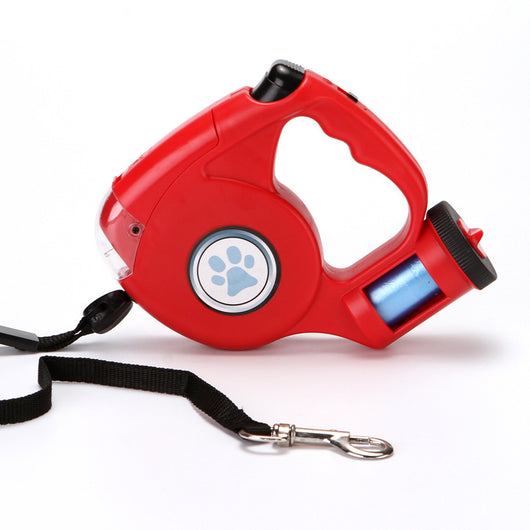 Correa Retráctil para Perro con Linterna y Dispensador de Bolsas - Image 7