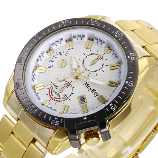 Reloj de Acero Inoxidable con Calendario - Elegancia Empresarial - Image 11