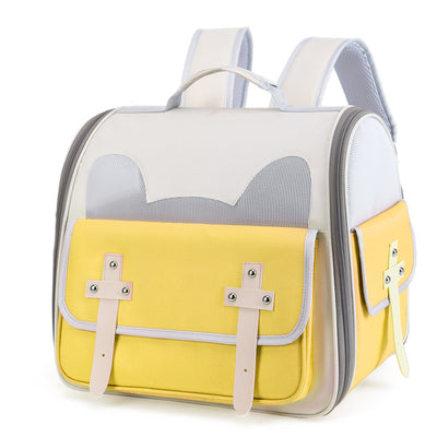 Mochila Transportadora Plegable para Mascotas - Respirable y Cómoda - Image 29