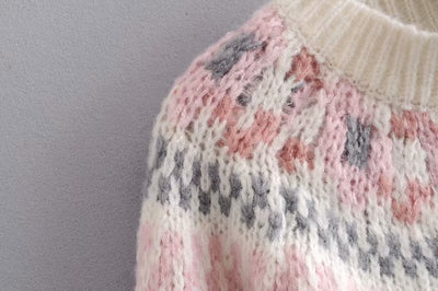 Cardigan Floral Otoño Invierno para Mujer - Diseño Romántico - Image 3