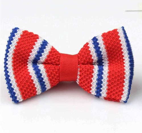 Corbata Mariposa Tejida Ajustable Doble Capa - Diseño Moderno Unisex - Image 20