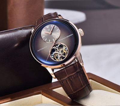 Reloj Automático Tourbillon de Lujo para Hombre con Esfera Luminosa - Image 14