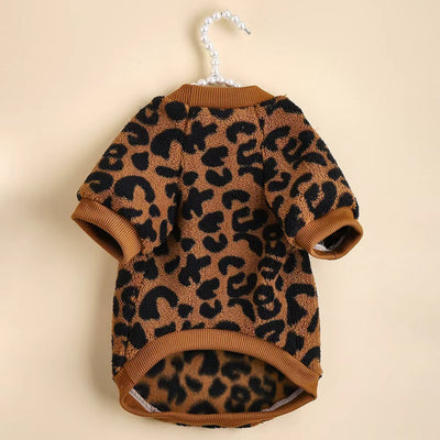 Suéter Cálido para Perro con Estampado Leopardo - Image 3
