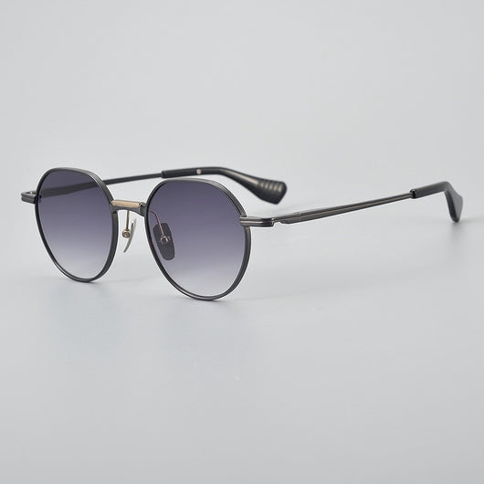 Gafas Vintage Redondas en Titanio Ultra Ligero Puro - Image 11
