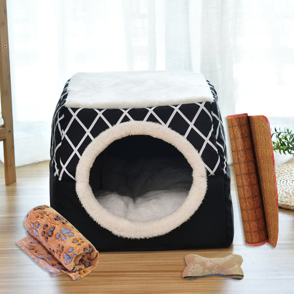 Casa Cápsula Espacial para Gatos - Diseño Versátil Cuatro Estaciones