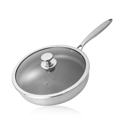 Sartén Wok Premium de Inducción con Revestimiento Antiadherente Panal - Image 2