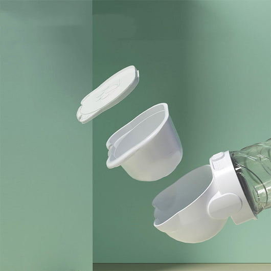 Comedero Multifunción para Mascotas con Dispensador de Agua y Contenedor de Residuos - Image 11