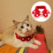 Collares Tejidos Navideños para Mascotas - Gatos, Perros y Conejos