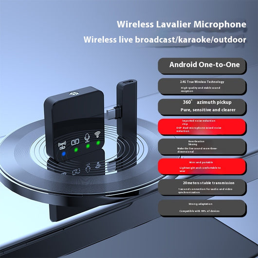Micrófono Inalámbrico Bluetooth con Cancelación de Ruido - Image 6