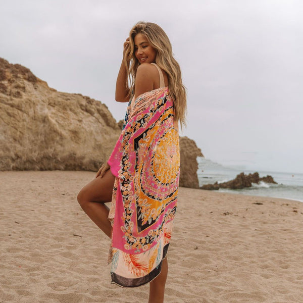 Ropa de Protección Solar Playa - Túnica Ligera Verano