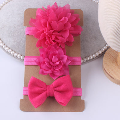 Set de 3 Bandas Elásticas Floral para Bebé - Image 8