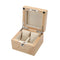 Estuche de Madera Maciza para Relojes - Pack Doble Organizador de Lujo