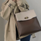 Mochila de Cuero Genuino Estilo Coreano para Mujer - Diseño Casual Versátil