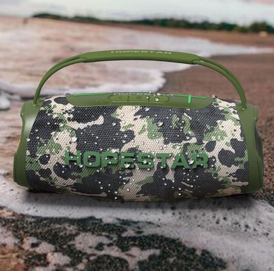 Parlante Bluetooth Portátil Resistente al Agua con Potencia Dual para Exteriores - Image 5