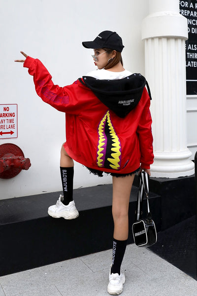 Chaqueta Oversize Estilo Aviador - Image 5