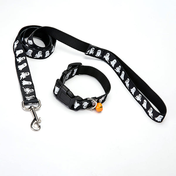 Arnés de Paseo con Collar y Correa para Perros con Cascabel