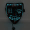 Capucha de Rostro Aterrador para Halloween