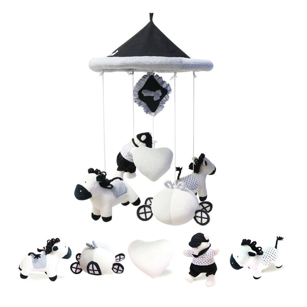 Juguete Sonajero Giratorio de Peluche para Cuna de Bebé